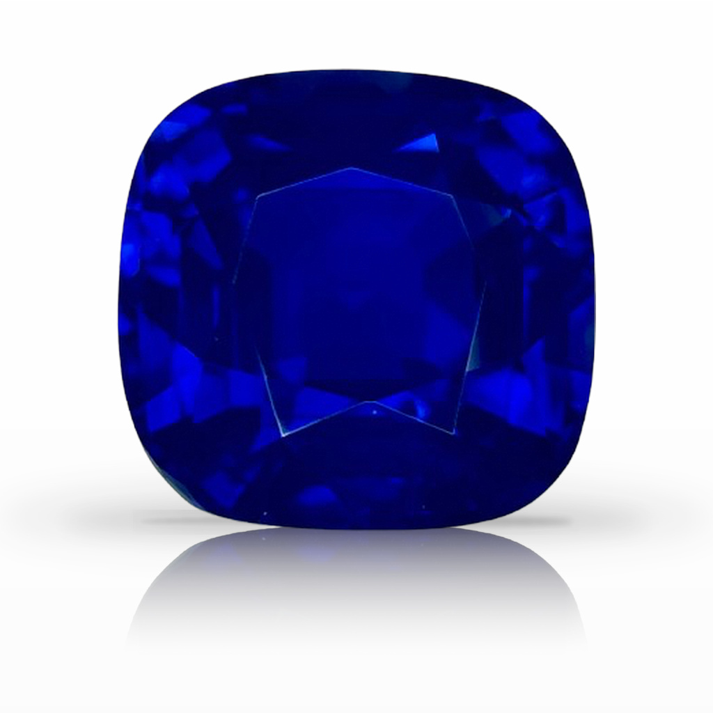11.45ct Sapphire, Cushion, Blue gemstone, 12.6 x 12.4MM, item #1508