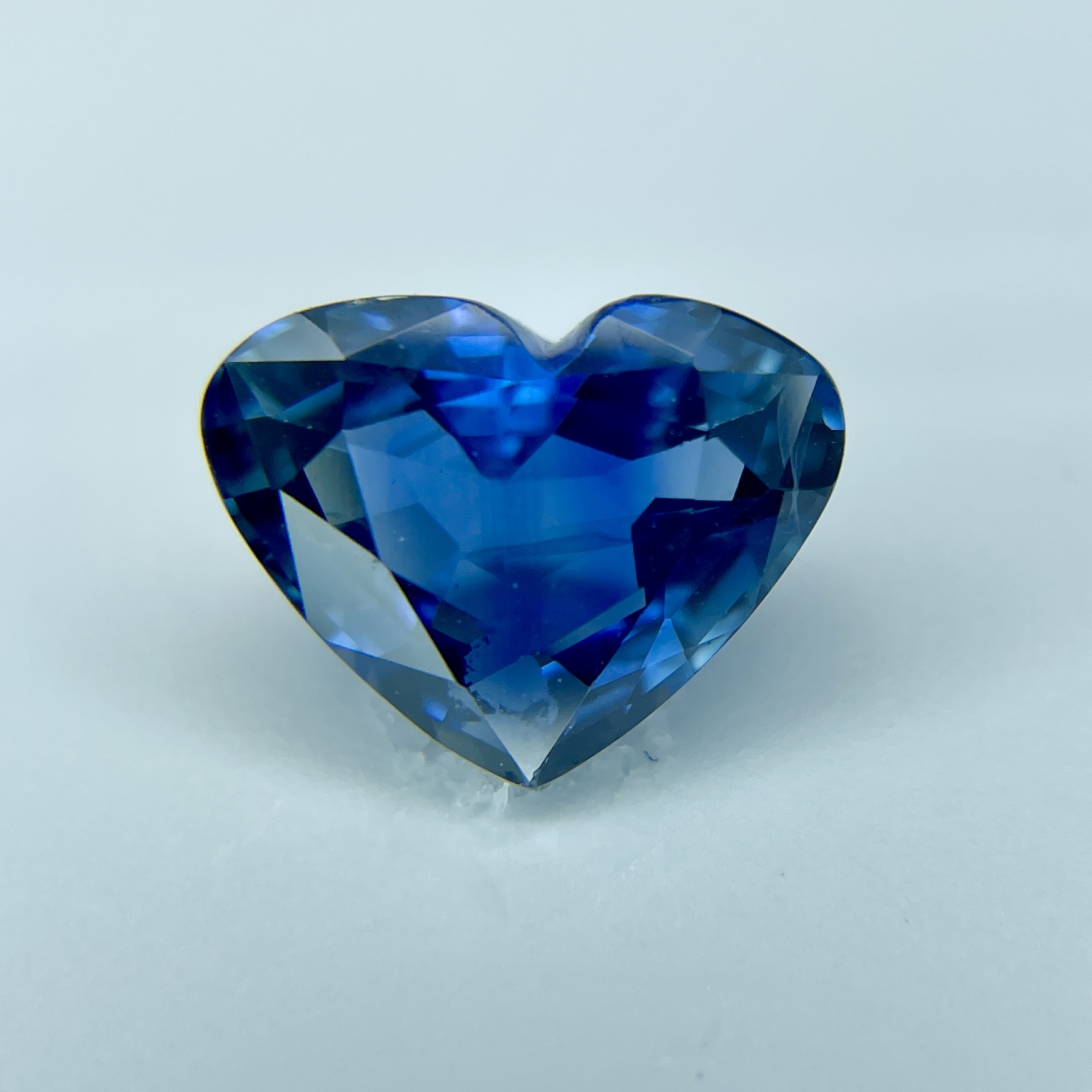 3.23ct Sapphire, Heart Shape, Blue gemstone, 10.8 x 8.3MM, item #1963