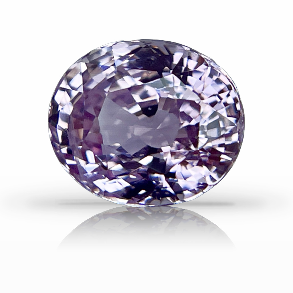 4.07ct Padparadscha, Oval, Peach, Ceylon, No Heat gemstone, 9.4 x 7.9MM, item #2087