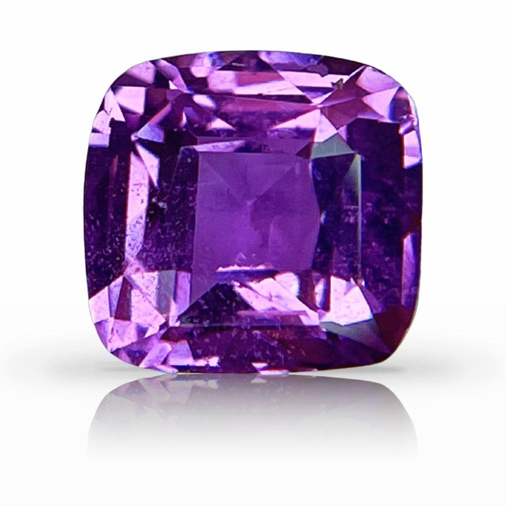 2.26ct Sapphire, Cushion, Pink gemstone, 7.1 x 6.8MM, item #2440