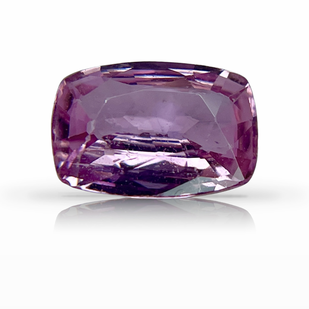 1.24ct Sapphire, Cushion, Pink, No Heat gemstone, 7.9 x 5.5MM, item #2485