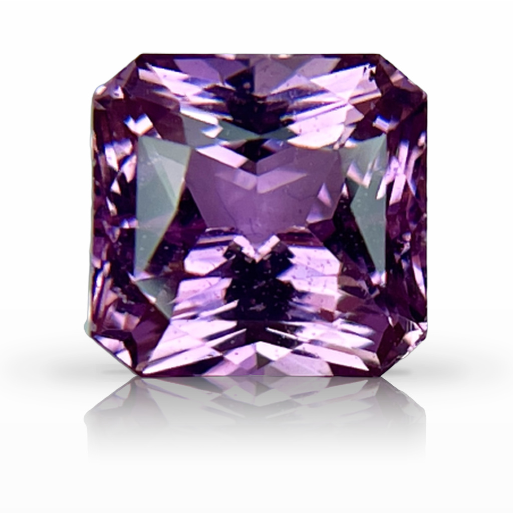 2.30ct Sapphire, Emerald Cut, Pink gemstone, 6.7 x 7MM, item #2513
