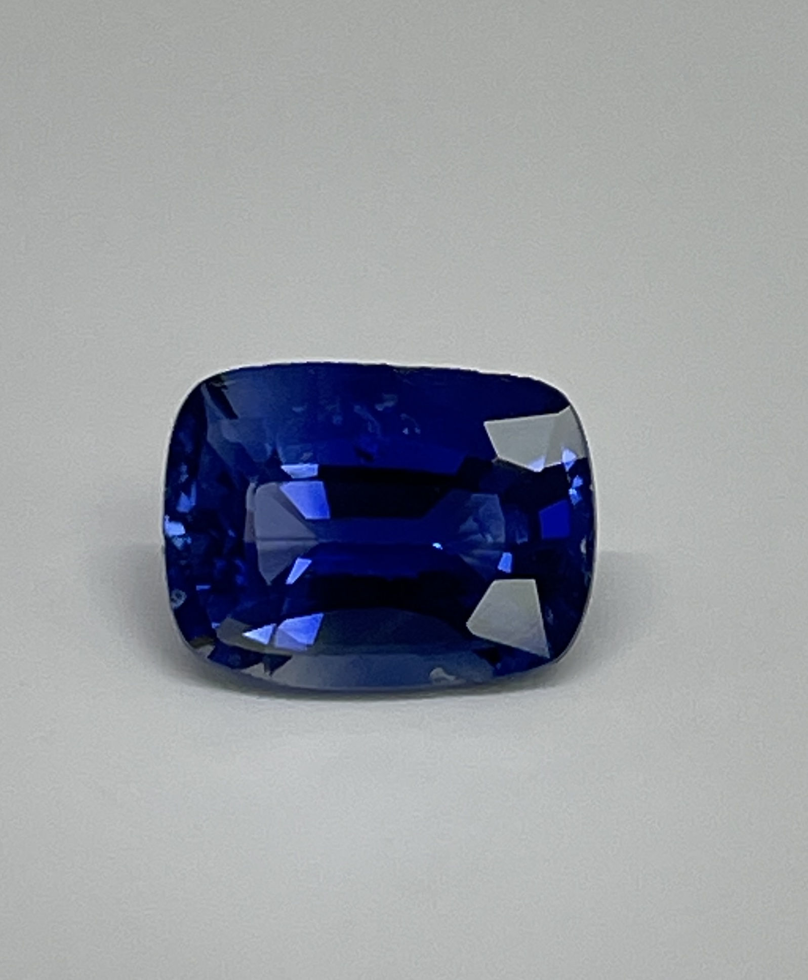 2.02ct Sapphire, Cushion, Blue, No Heat gemstone, 8.5 x 6.5MM, item #2586