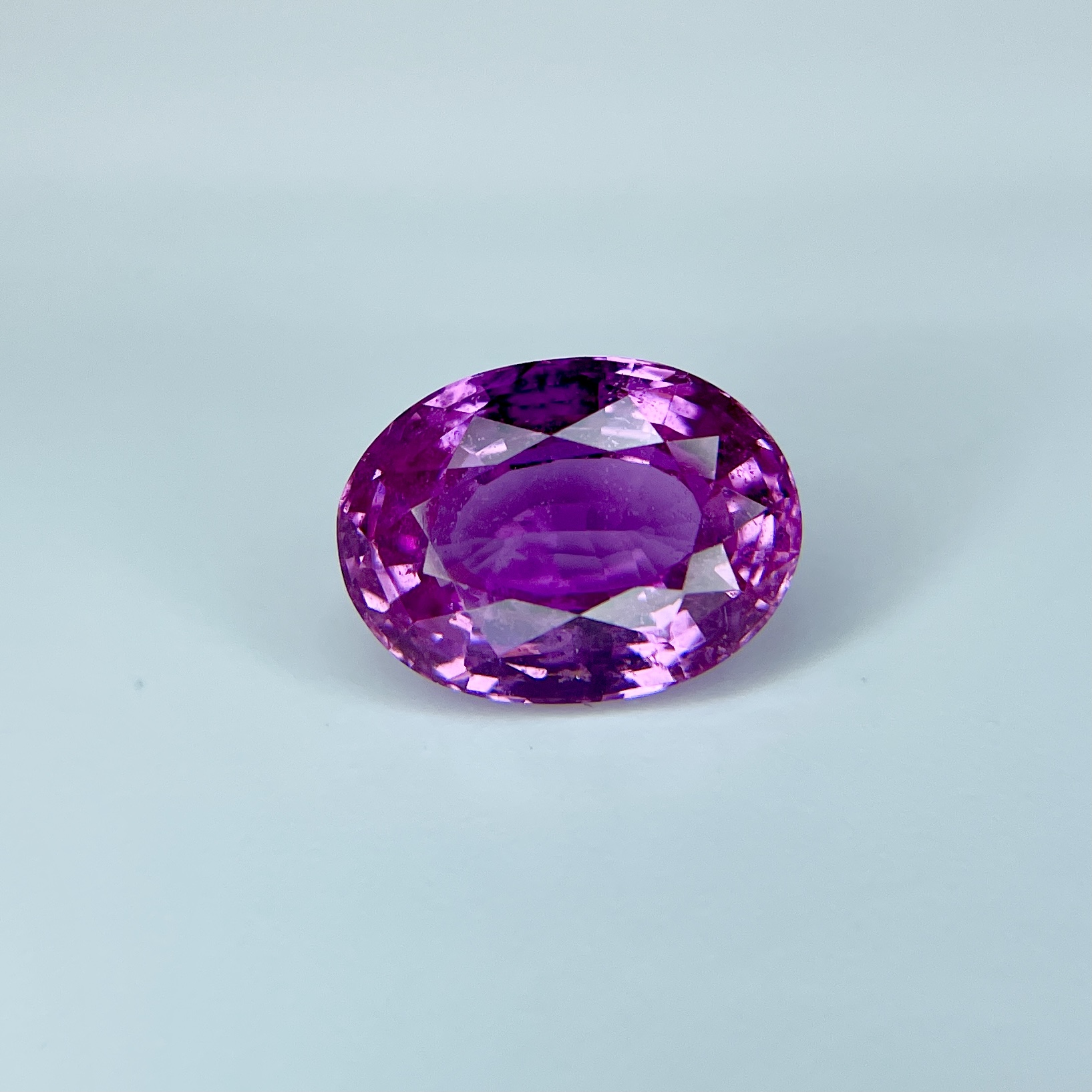 3.58ct Sapphire, Oval, Pink gemstone, 10.2 x 7.7MM, item #3249