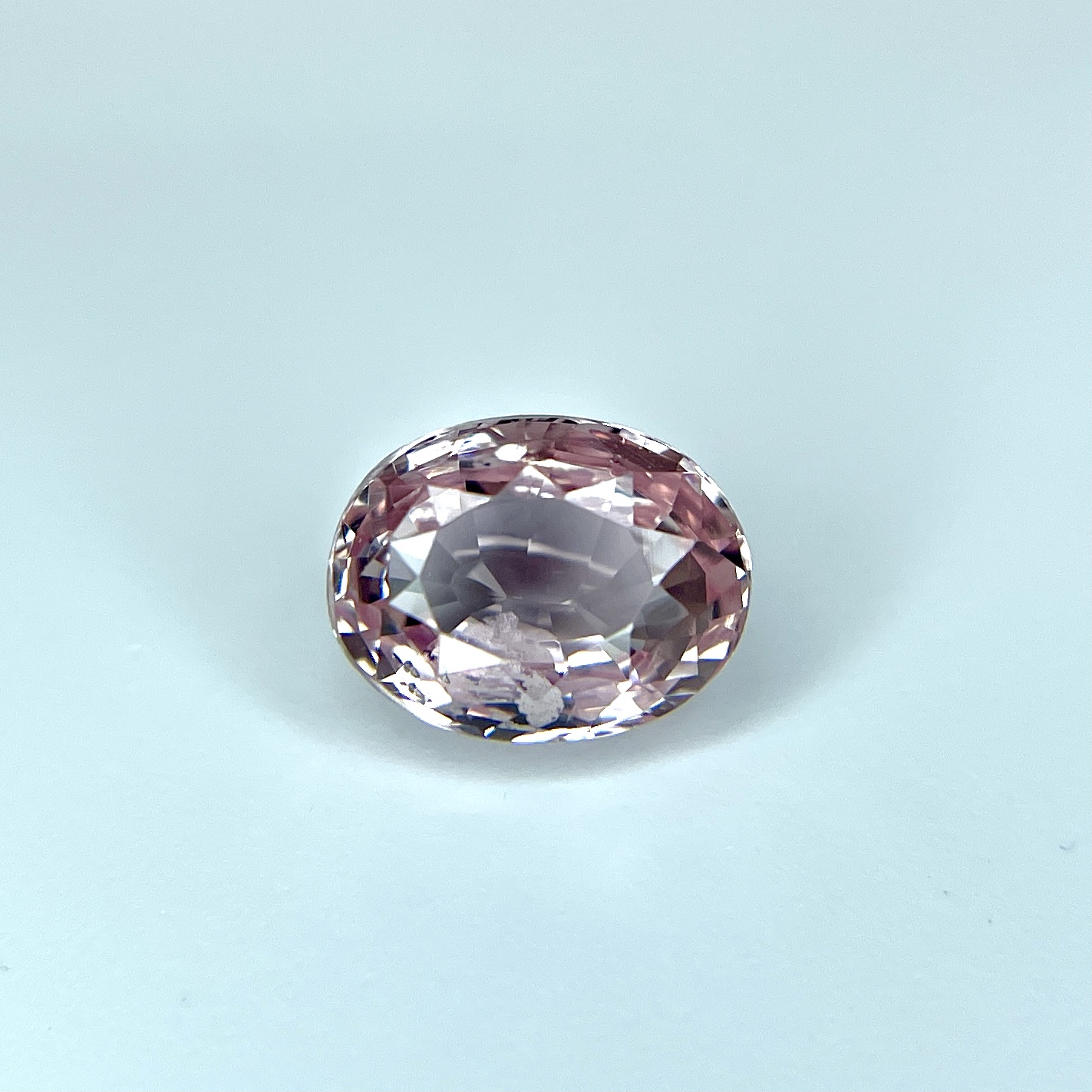 2.19ct Padparadscha, Oval, Peach, No Heat gemstone, 8.3 x 6.4MM, item #3399