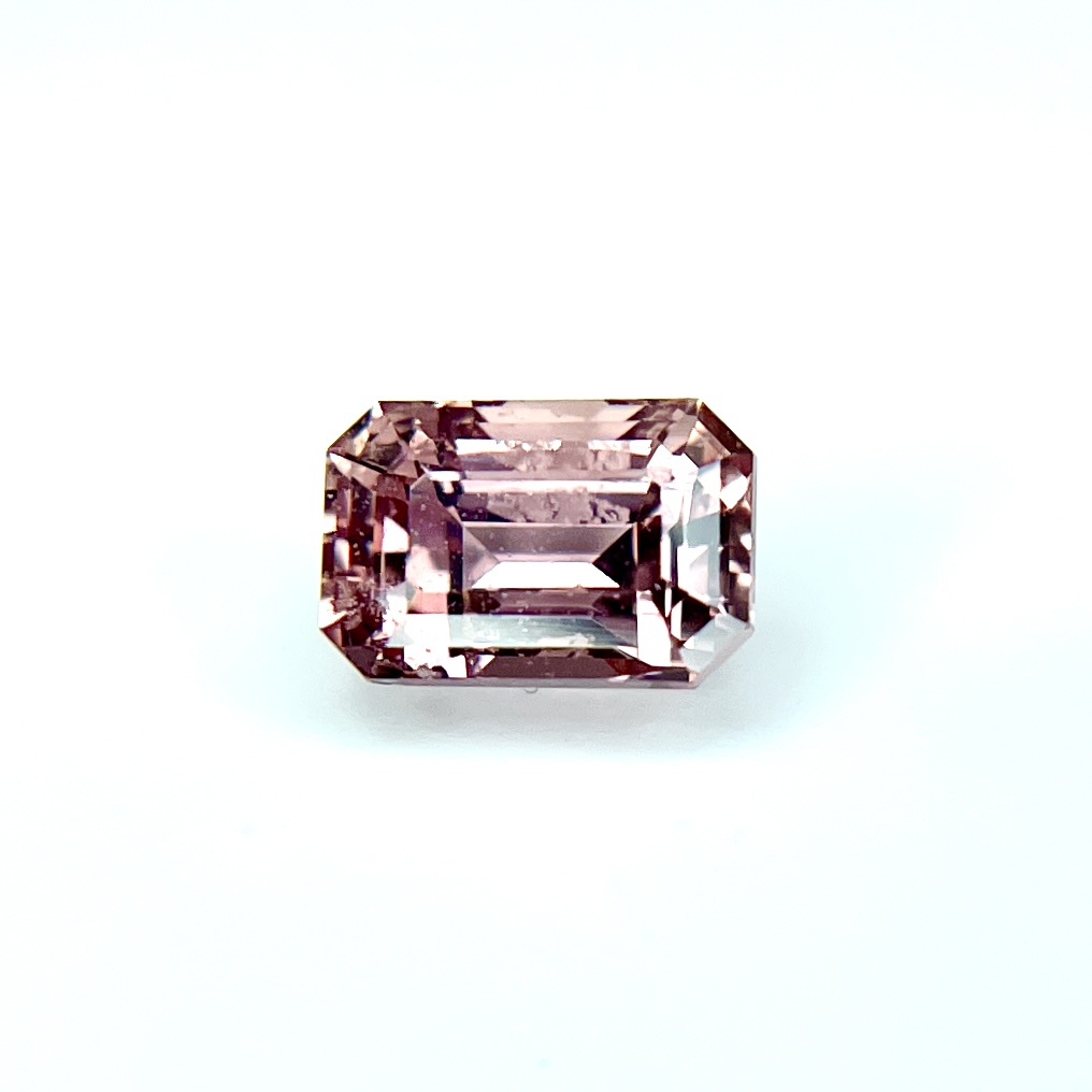 1.69ct Padparadscha, Emerald Cut, Peach, No Heat gemstone, 7.1 x 4.8MM, item #3472