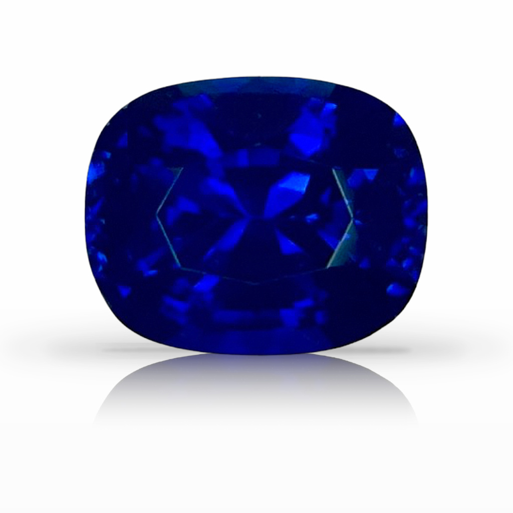 1.74ct Sapphire, Cushion, Blue gemstone, 7.6 x 6.2MM, item #3576