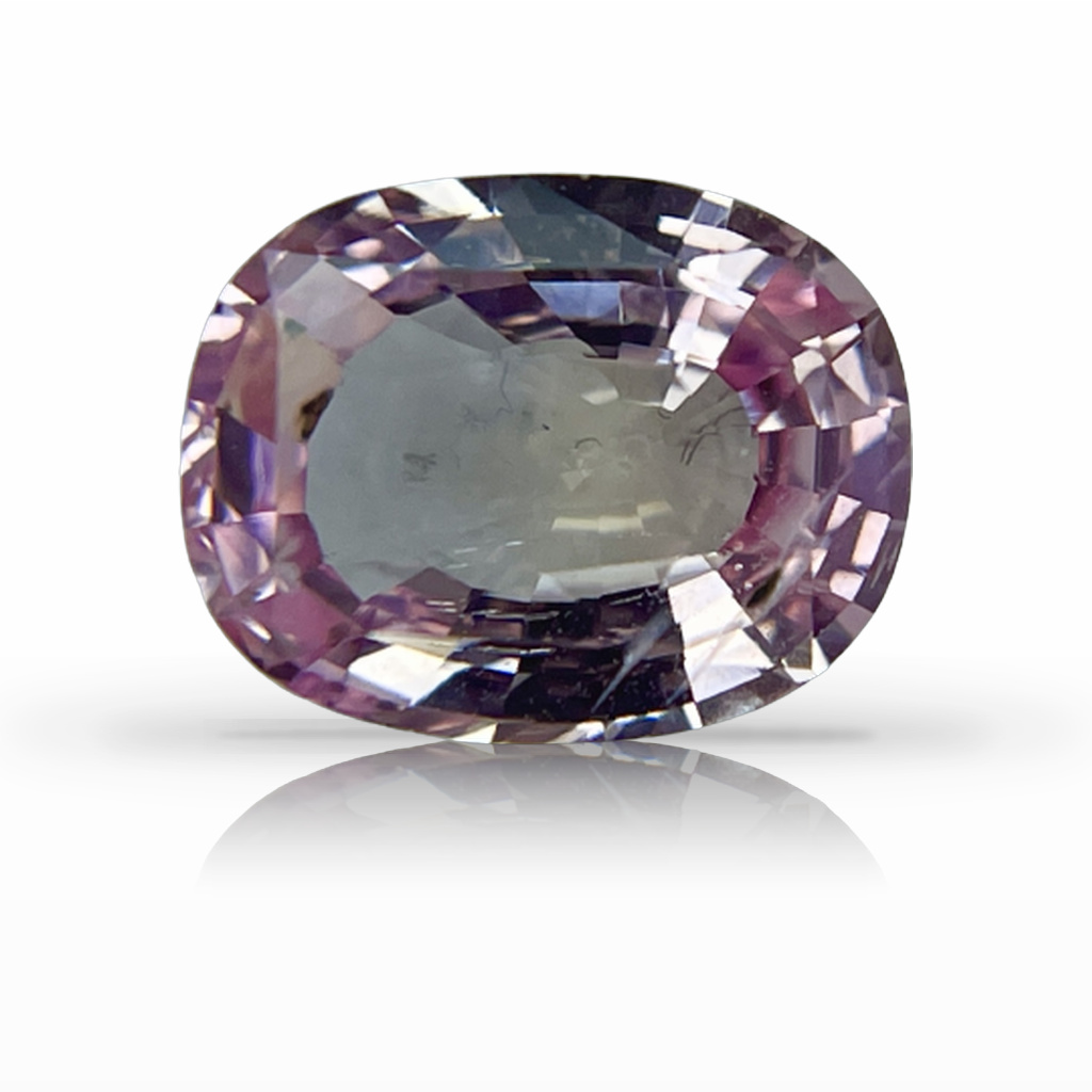 2.35ct Padparadscha, Cushion, Peach, No Heat gemstone, 9.1 x 7.2MM, item #4377