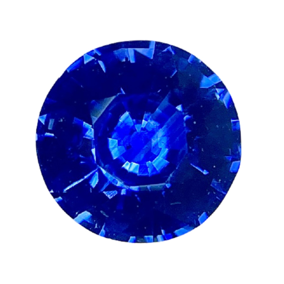 3.04ct Sapphire, Round, Blue, 8.2MM gemstone, 8.2MM, item #4662