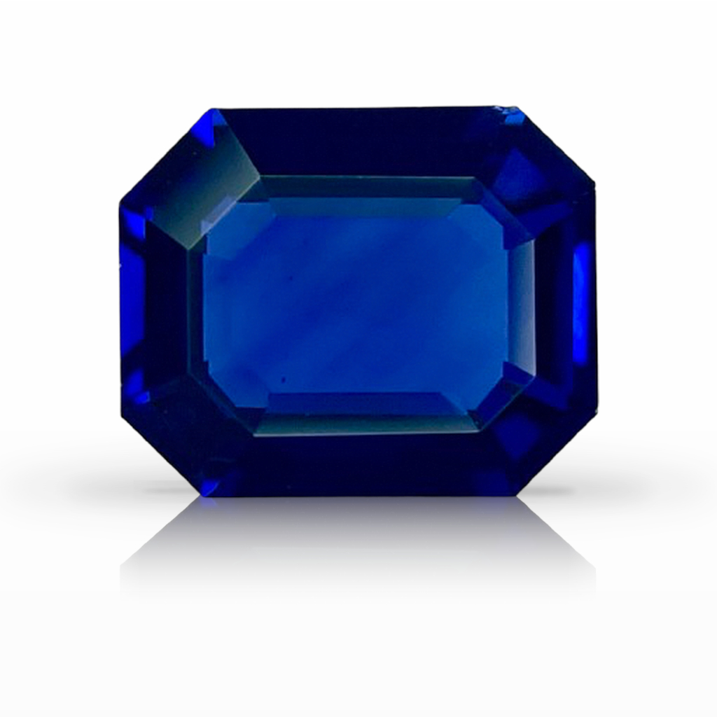 2.03ct Sapphire, Emerald Cut, Blue gemstone, 8.3 x 6.8MM, item #4815