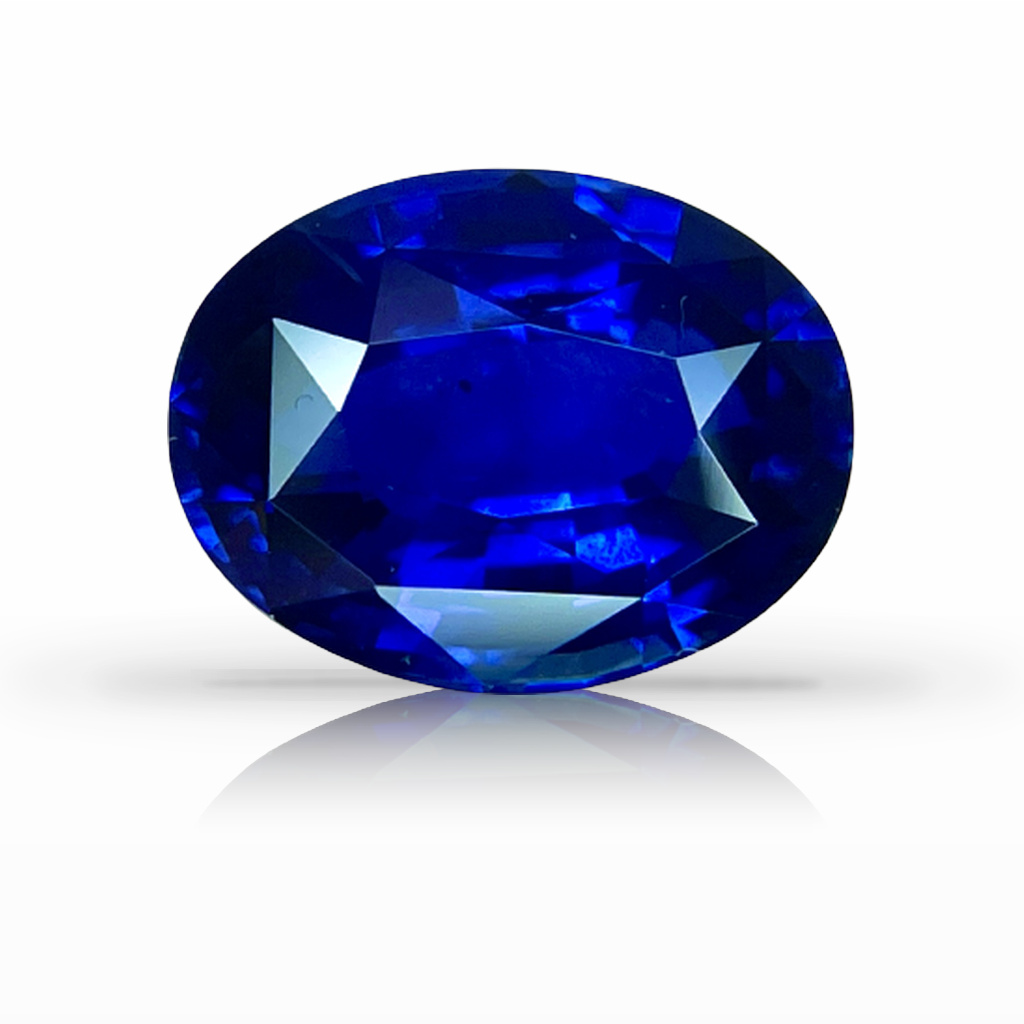 5.01ct Sapphire, Oval, Blue gemstone, 11.5 x 8.8MM, item #4829