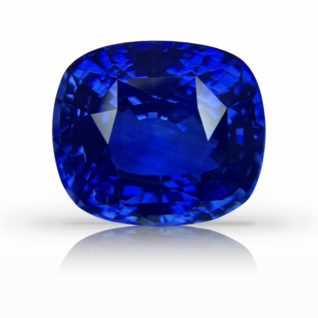 36.20ct Sapphire, Cushion, Blue gemstone, 19.7 x 17.3MM, item #4844