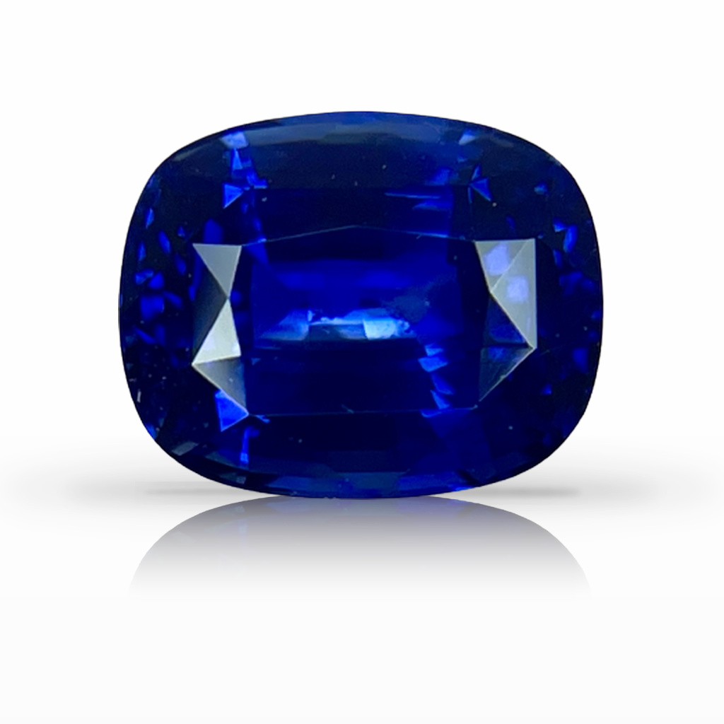 3.04ct Sapphire, Cushion, Blue gemstone, 8.7 x 7.1MM, item #5010