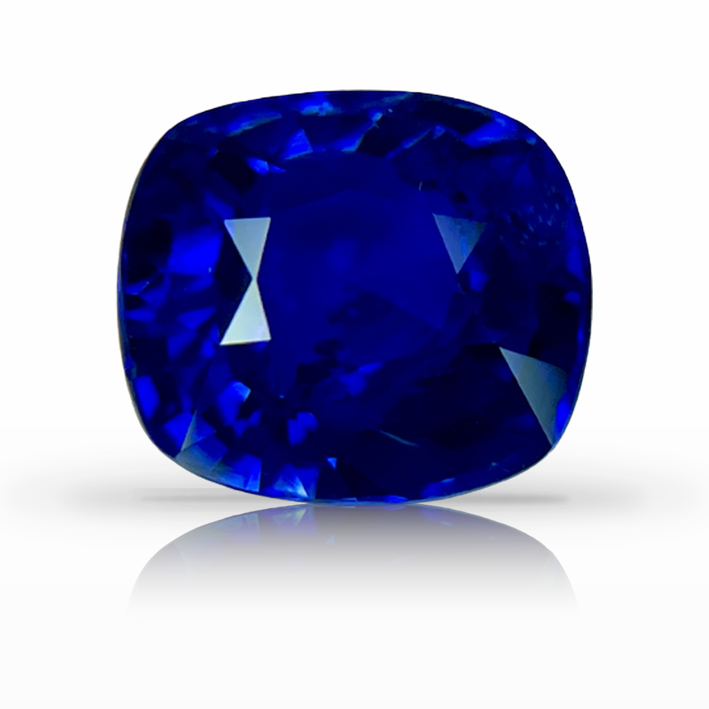 3.04ct Sapphire, Cushion, Blue gemstone, 8.7 x 7.8MM, item #5232