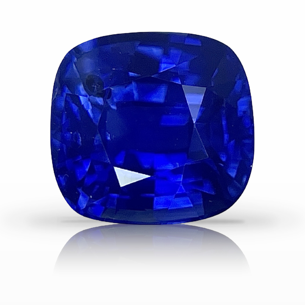 3.60ct Sapphire, Cushion, Blue gemstone, 8.7 x 8.3MM, item #5234