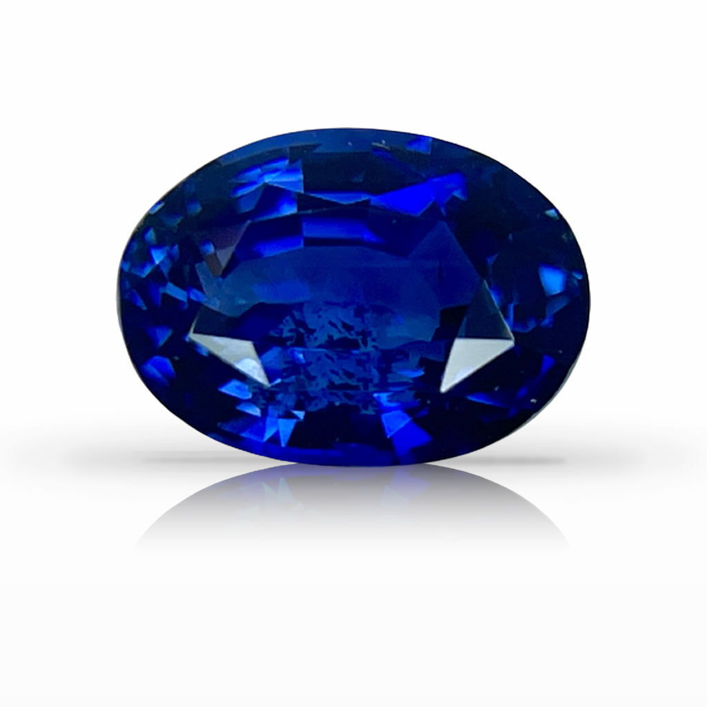 2.51ct Sapphire, Oval, Blue gemstone, 8.6 x 6.4MM, item #5237
