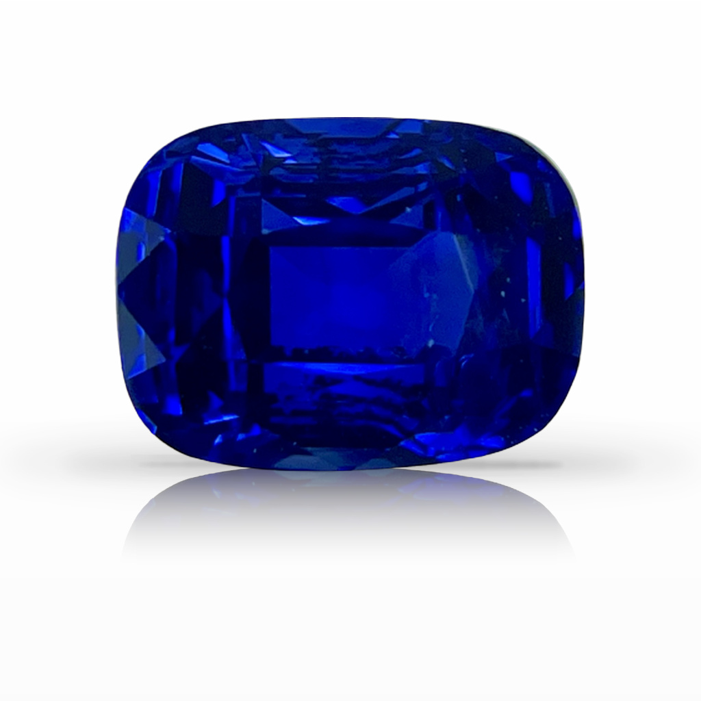 4.70ct Sapphire, Cushion, Blue gemstone, 10.2 x 7.6MM, item #5241