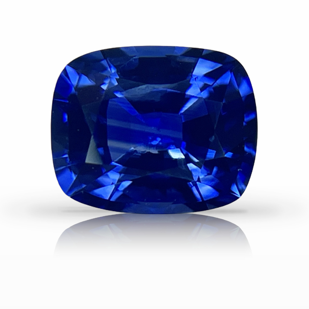 2.59ct Sapphire, Cushion, Blue gemstone, 8.8 x 7.2MM, item #5243