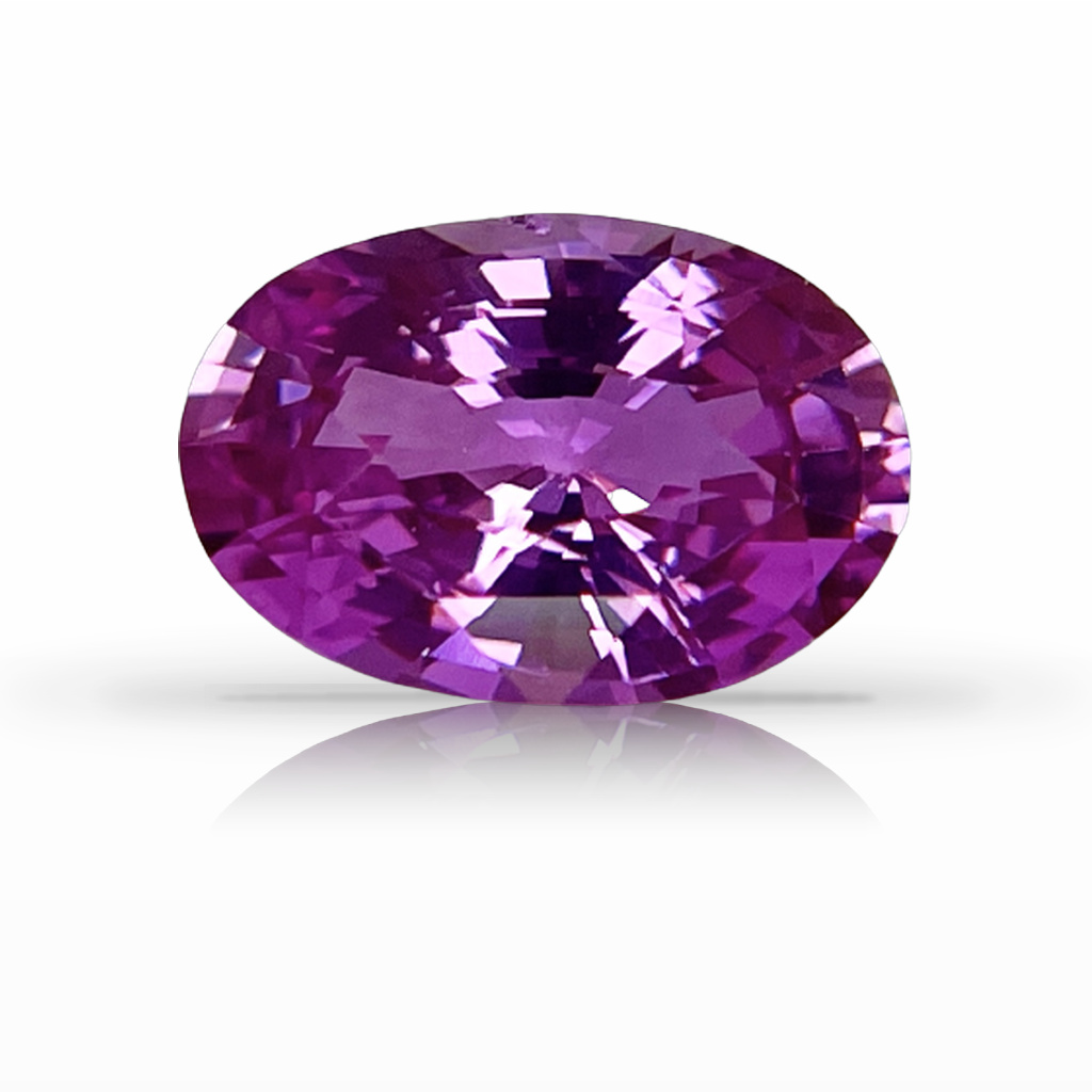 2.00ct Sapphire, Oval, Pink gemstone, 8.9 x 6.2MM, item #5250