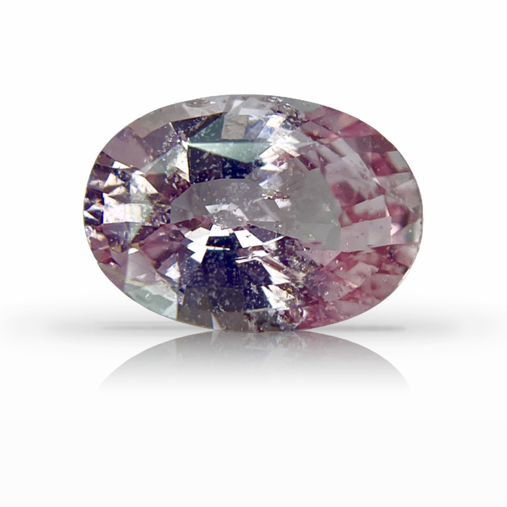 2.99ct Padparadscha, Oval, Peach gemstone, 10.6 x 7.6MM, item #5324