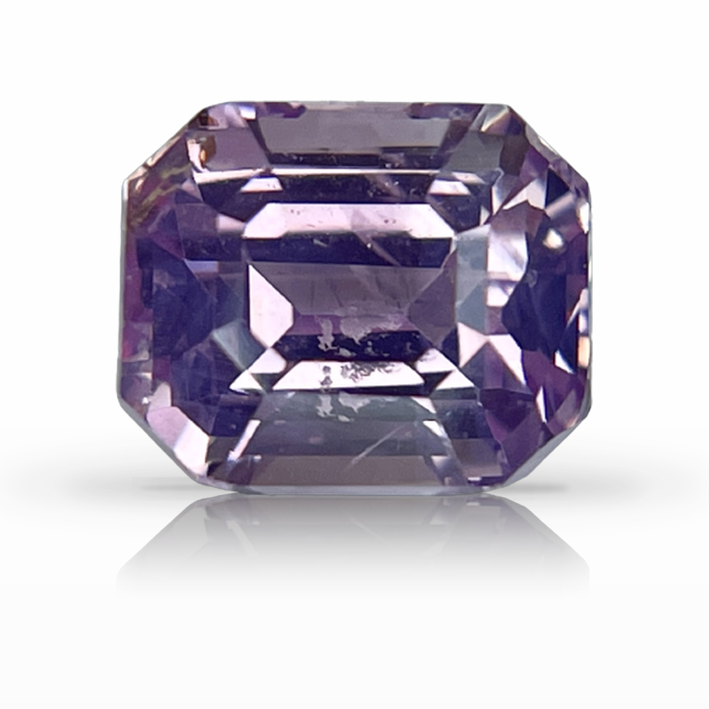 2.59ct Sapphire, Emerald Cut, Pink, No Heat gemstone, 7.5 x 6.3MM, item #5326
