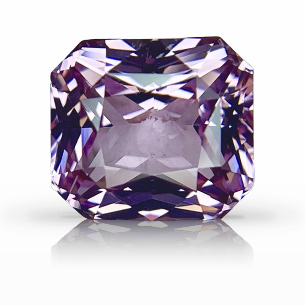 3.18ct Spinel, Radiant Cut, Pink, No Heat gemstone, 8.4 x 7.5MM, item #5344