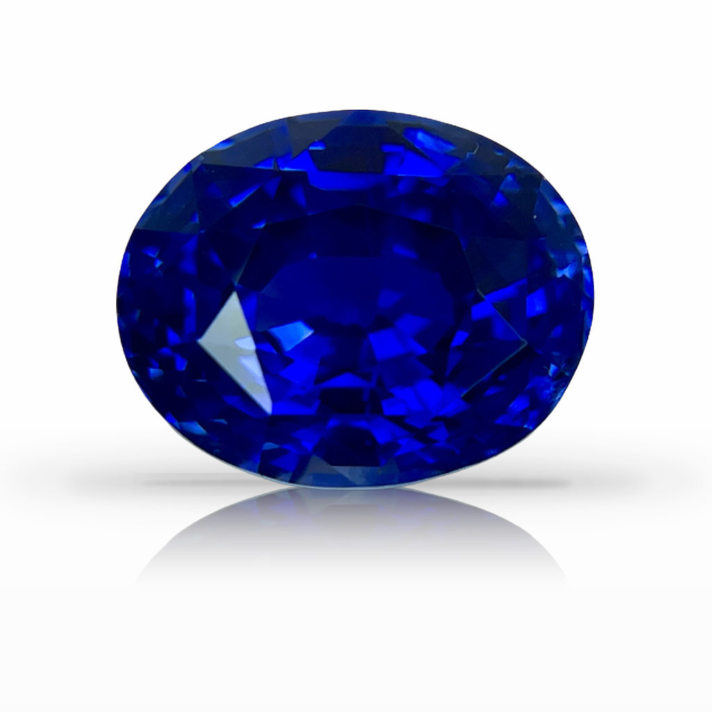 8.22ct Sapphire, Oval, Blue gemstone, 12.5 x 10.1MM, item #5371