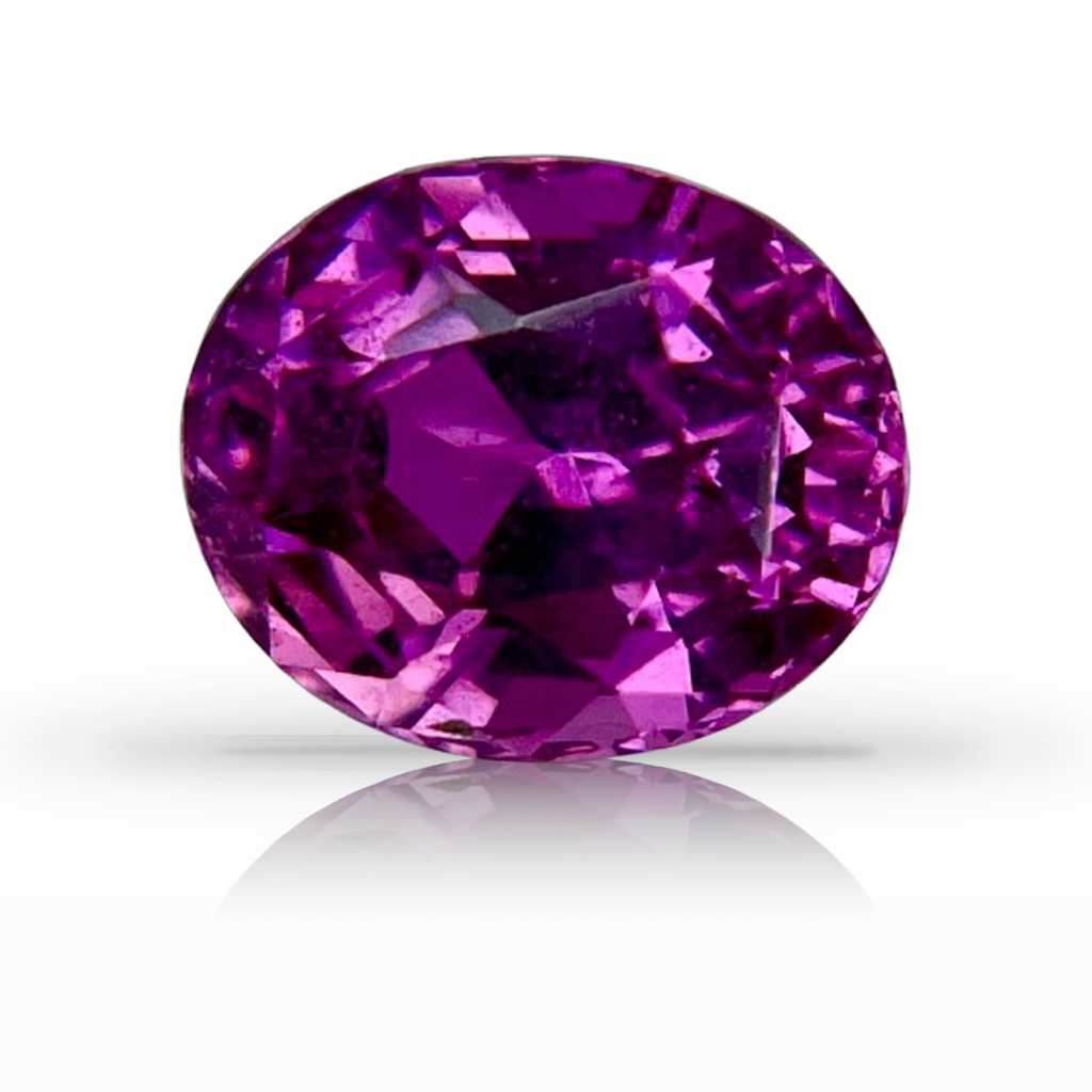 3.65ct Sapphire, Oval, Pink gemstone, 9.3 x 7.7MM, item #5489