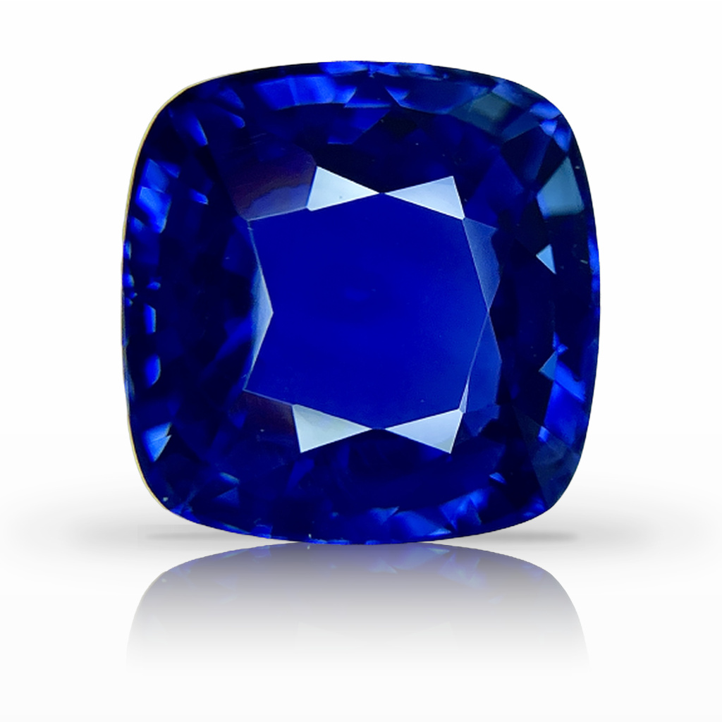 16.27ct Sapphire, Cushion, Blue gemstone, 14.5 x 14.4MM, item #5493