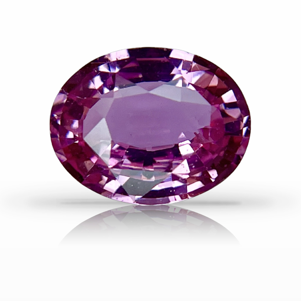 2.06ct Sapphire, Oval, Pink, No Heat gemstone, 8.7 x 6.9MM, item #5528