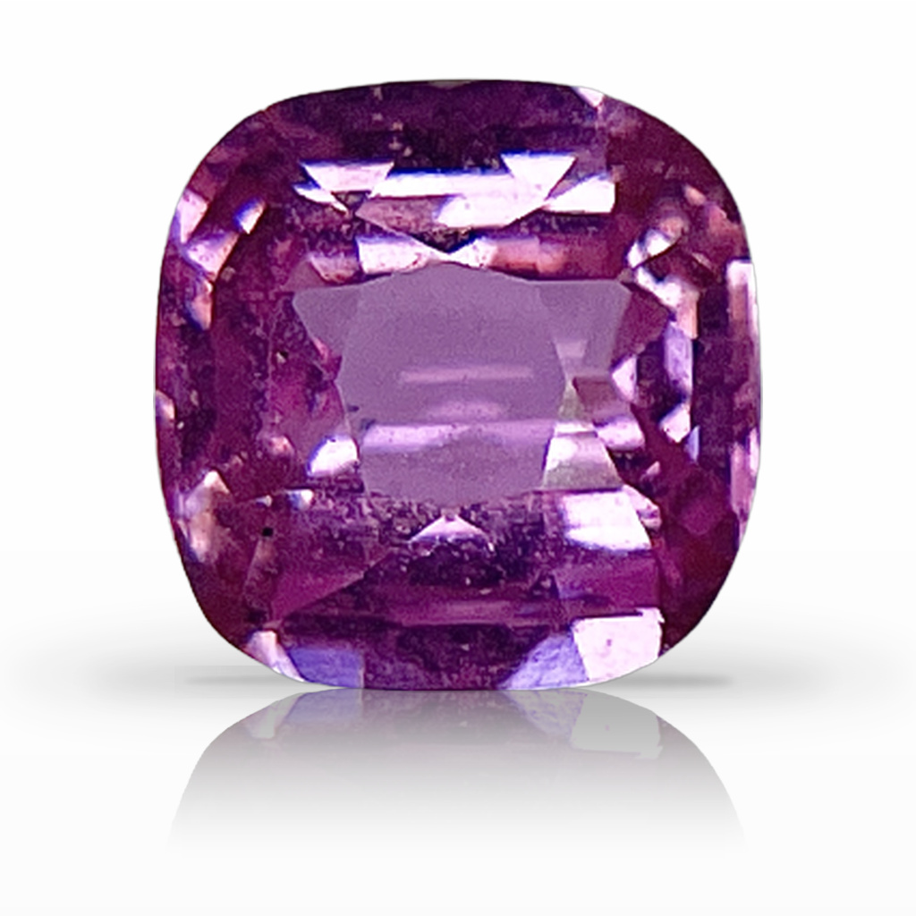2.00ct Sapphire, Cushion, Pink gemstone, 7.4 x 7.3MM, item #5529