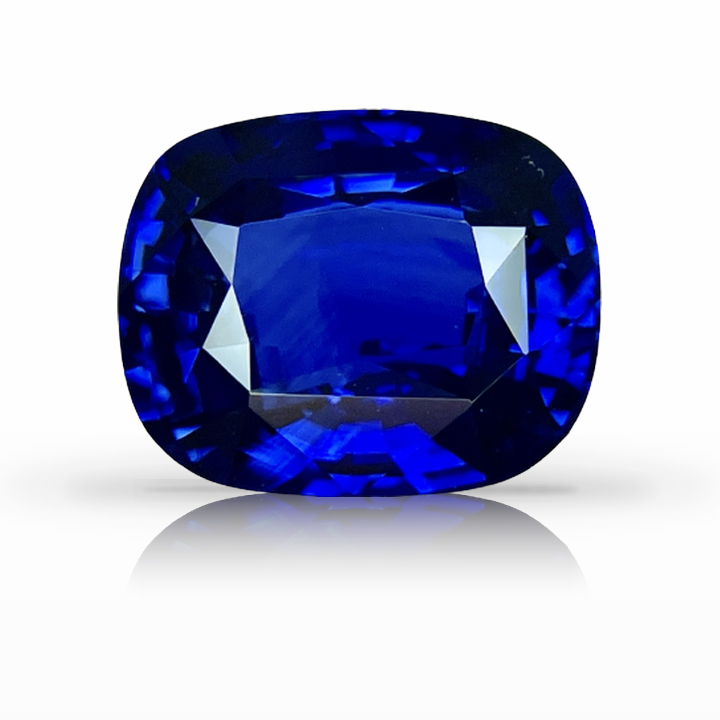 7.05ct Sapphire, Cushion, Blue gemstone, 11.8 x 9.6MM, item #5541