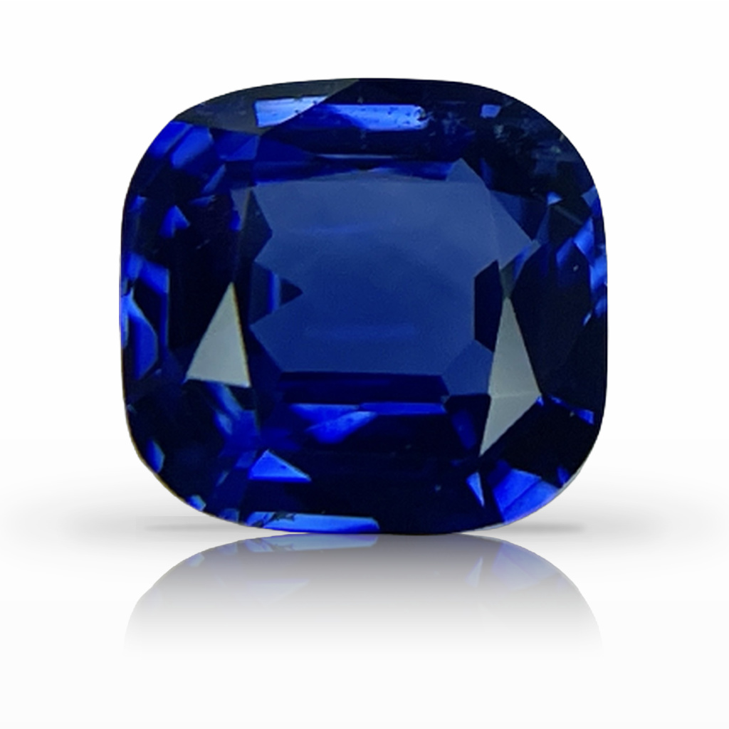 2.30ct Sapphire, Cushion, Blue gemstone, 7.6 x 7.3MM, item #5656