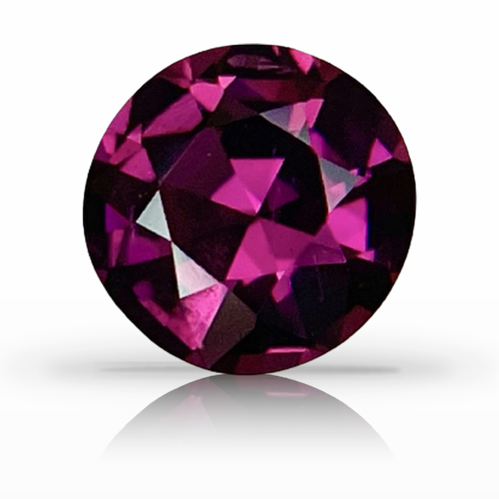 1.00ct Ruby, Round, Red, 5.9MM gemstone, 5.9MM, item #5659
