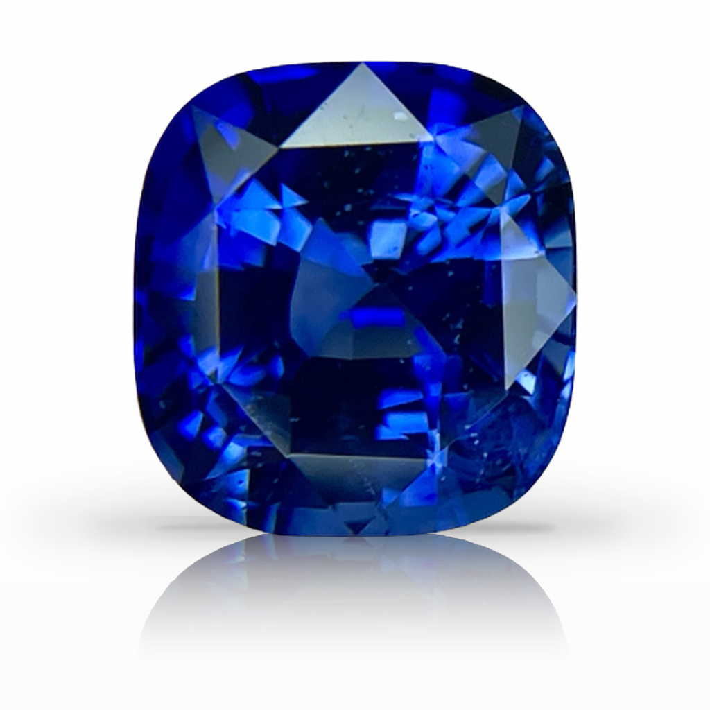 3.53ct Sapphire, Cushion, Blue gemstone, 8.4 x 7.9MM, item #5689
