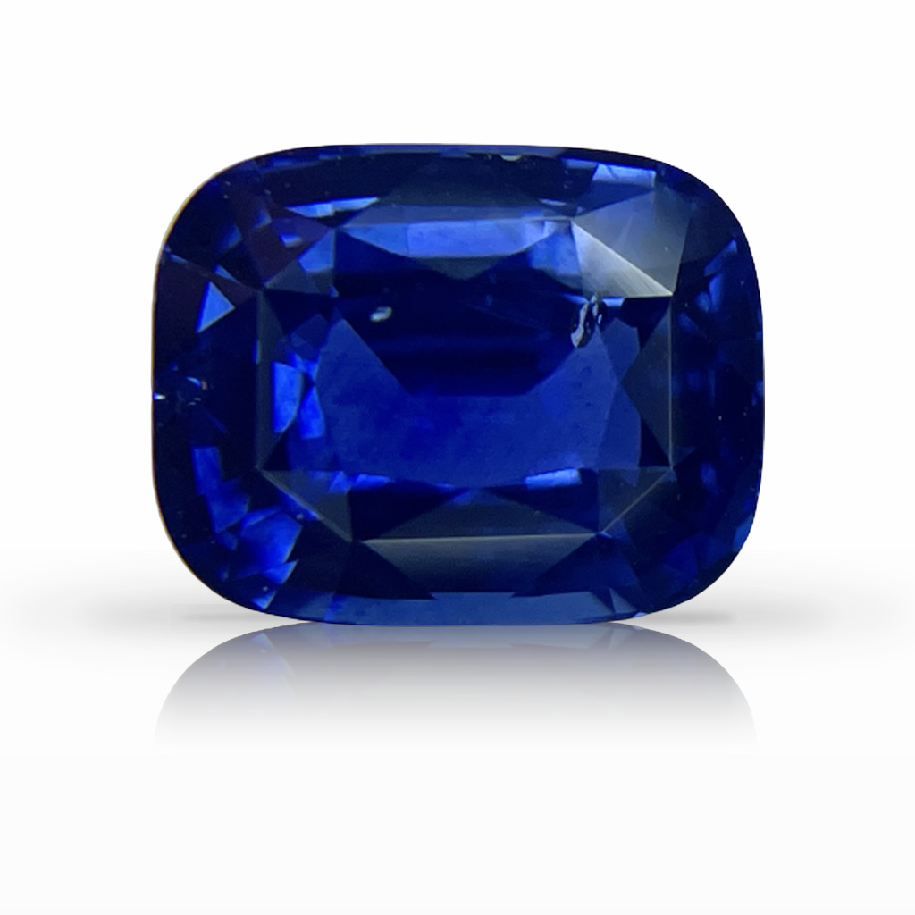 3.01ct Sapphire, Cushion, Blue gemstone, 8.8 x 7MM, item #5813