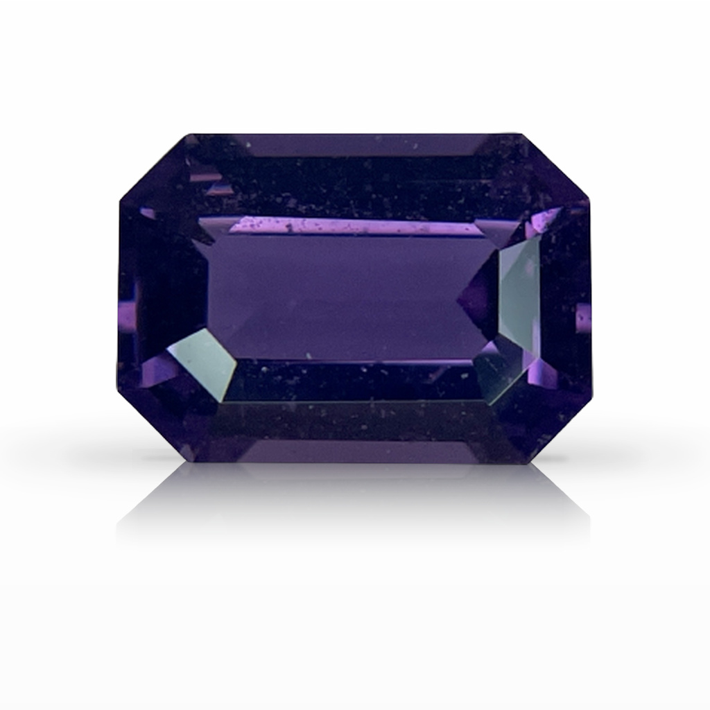2.50ct Sapphire, Emerald Cut, Purple gemstone, 9 x 6.6MM, item #5833