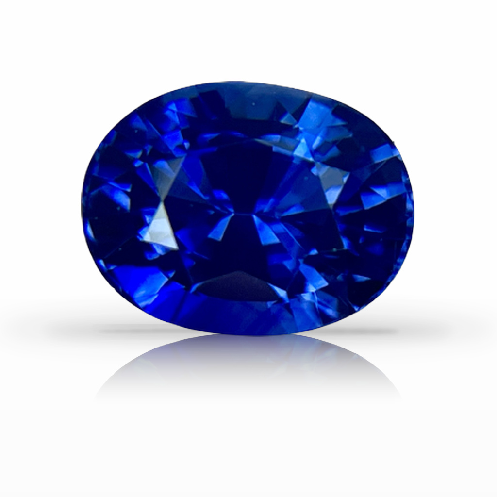 2.52ct Sapphire, Oval, Blue gemstone, 8.3 x 6.4MM, item #5851