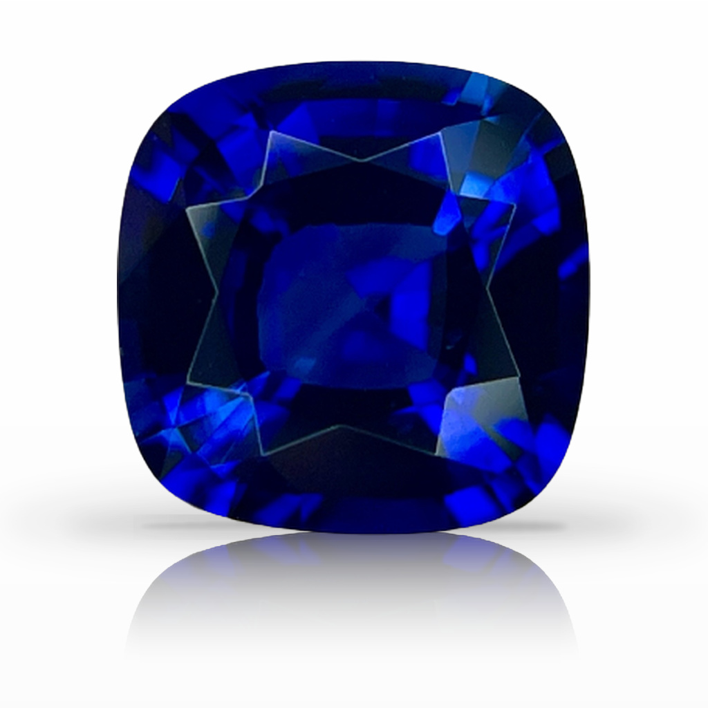 1.69ct Sapphire, Cushion, Blue gemstone, 7MM, item #5852