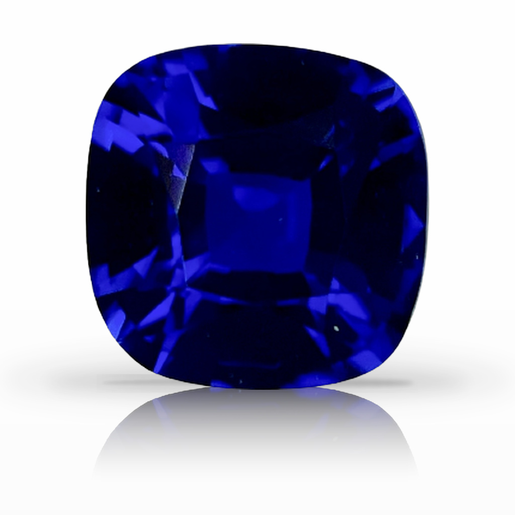 1.76ct Sapphire, Cushion, Blue gemstone, 7MM, item #5854