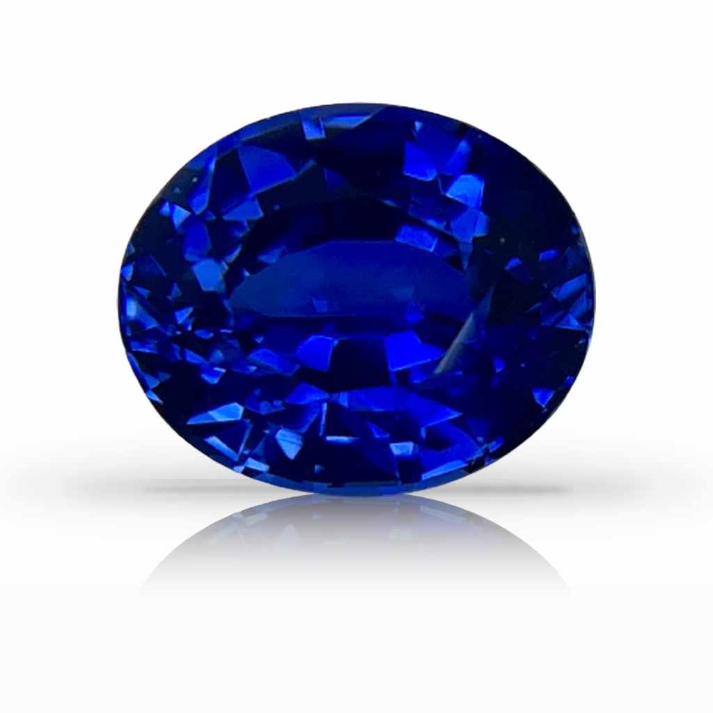 2.76ct Sapphire, Oval, Blue gemstone, 8.9 x 7.3MM, item #5855