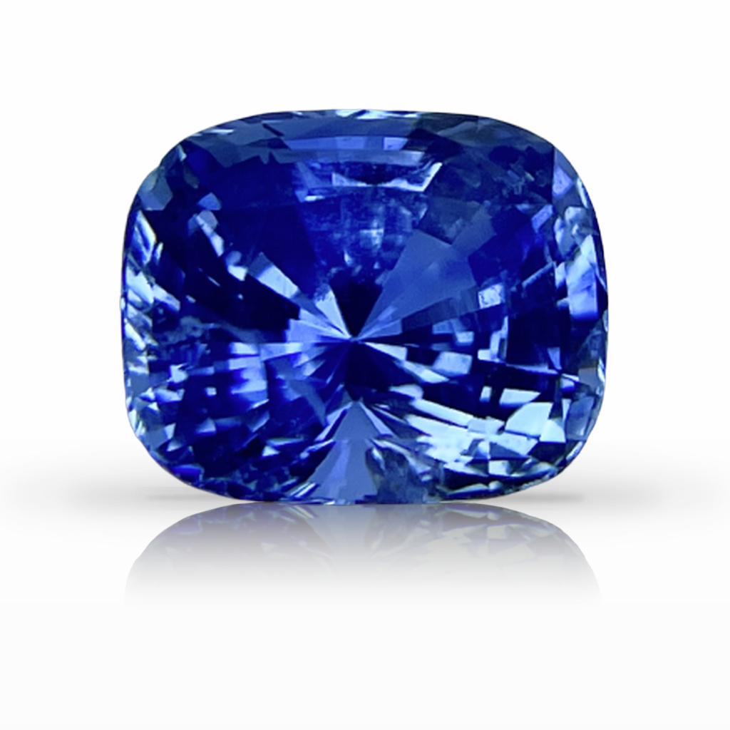 2.54ct Sapphire, Cushion, Blue, No Heat gemstone, 8 x 6.7MM, item #5904