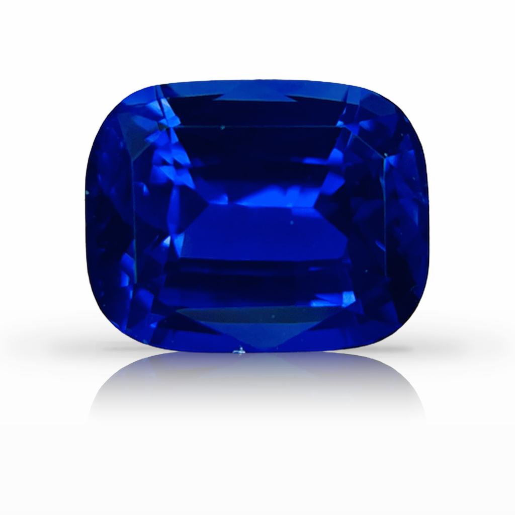 3.60ct Sapphire, Cushion, Blue gemstone, 8.9 x 7MM, item #5973