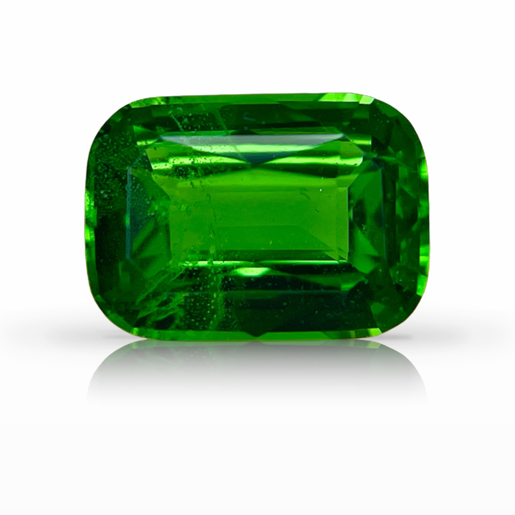 2.60ct Tsavorite, Cushion, Green, No Heat gemstone, 9.4 x 6.8MM, item #5980
