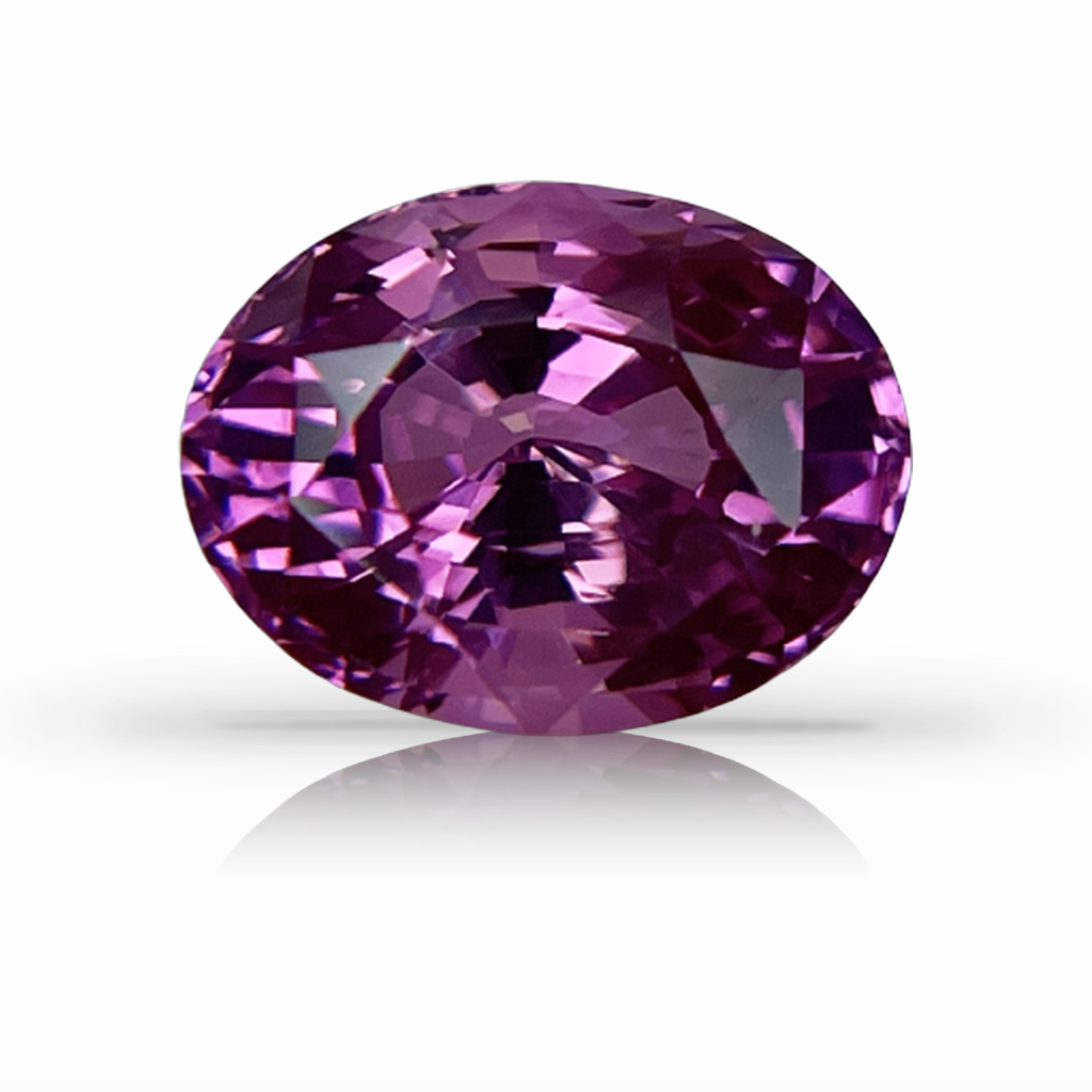 3.03ct Sapphire, Oval, Pink gemstone, 9.3 x 7.1MM, item #5990