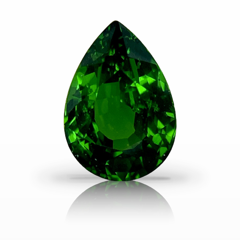 2.02ct Tsavorite, Pear Shape, Green, No Heat gemstone, 9.1 x 6.4MM, item #5997