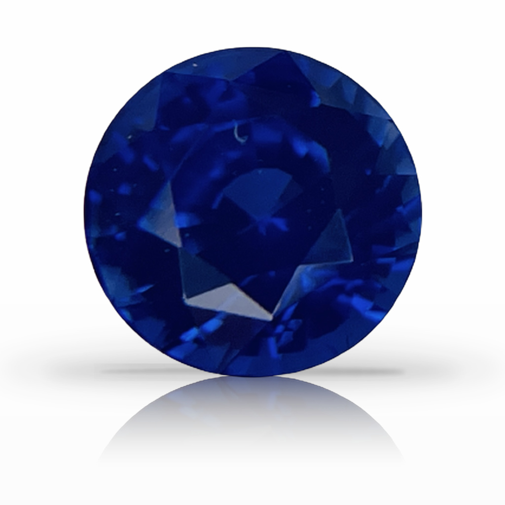 2.18ct Sapphire, Round, Blue, 7.2MM gemstone, 7.2MM, item #6021