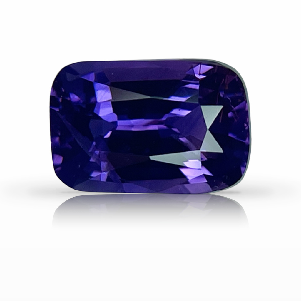 2.20ct Sapphire, Cushion, Purple, No Heat gemstone, 8.6 x 5.8MM, item #6031