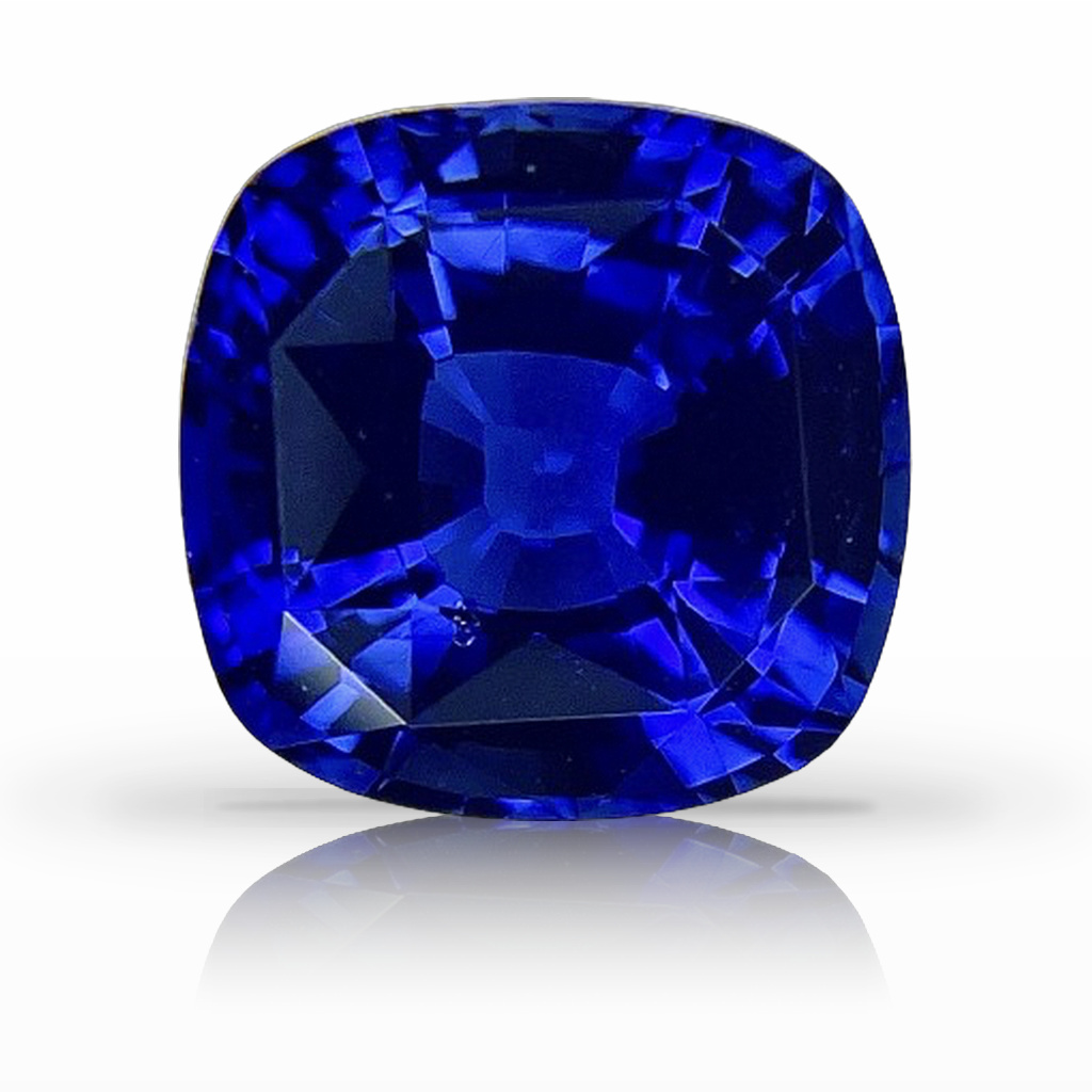 6.06ct Sapphire, Cushion, Blue gemstone, 10.5 x 10.3MM, item #6117