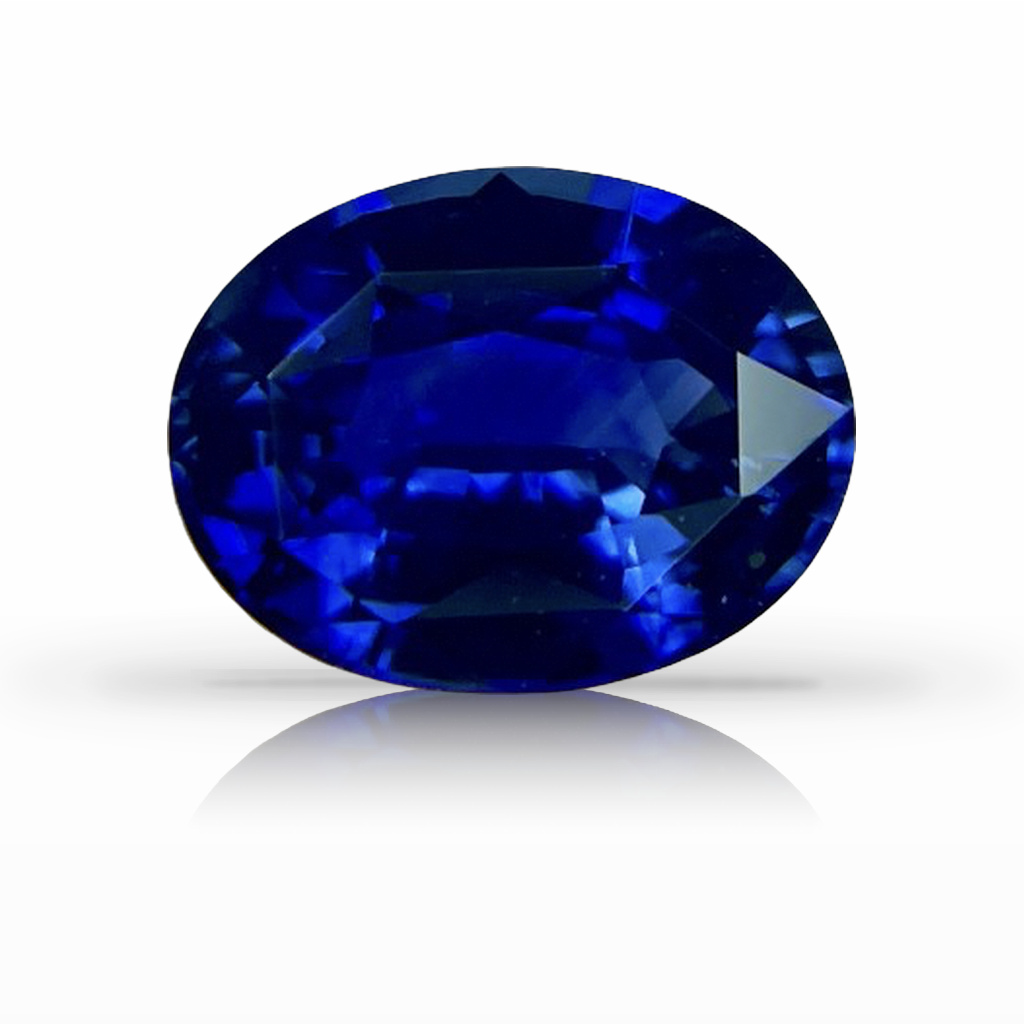 2.02ct Sapphire, Oval, Blue gemstone, 8.5 x 6.6MM, item #6119
